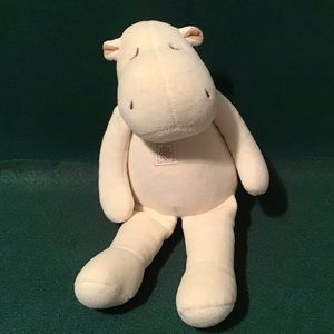 💖MiYim Organic Stuffed Hippo Baby Toy